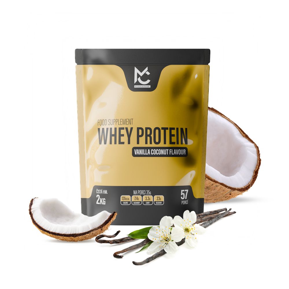 MYCRUSH Whey Protein Vanilka a kokos